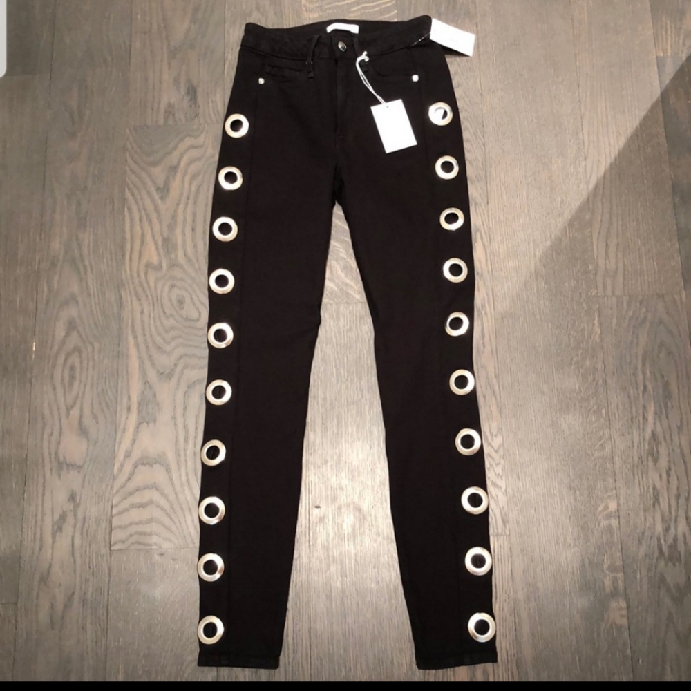 GOOD WAIST, HW SKINNY JEANS - Picture 4 of 5